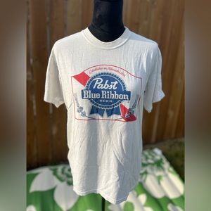 pabst beer PBR vintage tee shirt